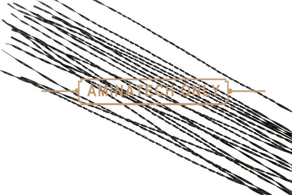 High Carbon Spiral Fret Saw Blade  Ground Teeth 