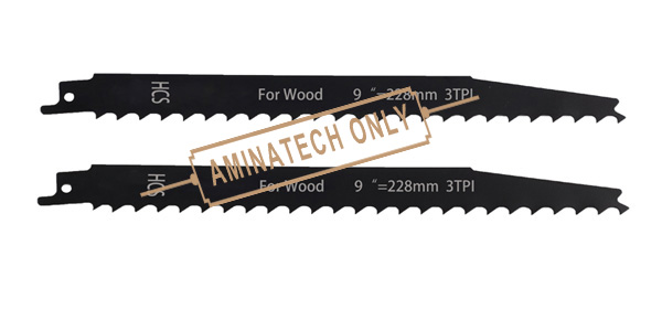 Carbon Steel Recip. Saw Blade 9" for Wood Cut