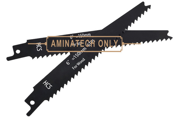 Carbon Steel Recip. Saw Blade 6" for Wood Cut