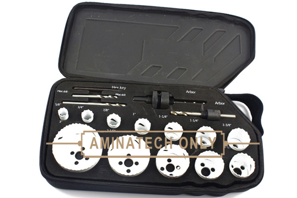 16pc Bi-Metal Hole Saw Set