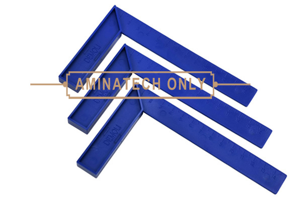 Plastic Square Ruler 15cm