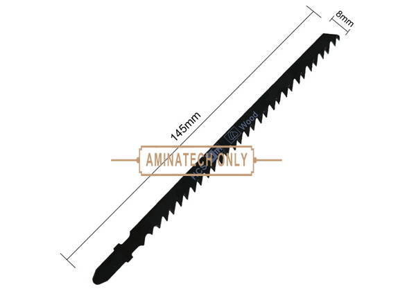 T344D High Carbon Steel Jig Saw Blade Laser Logo Print in Bulk