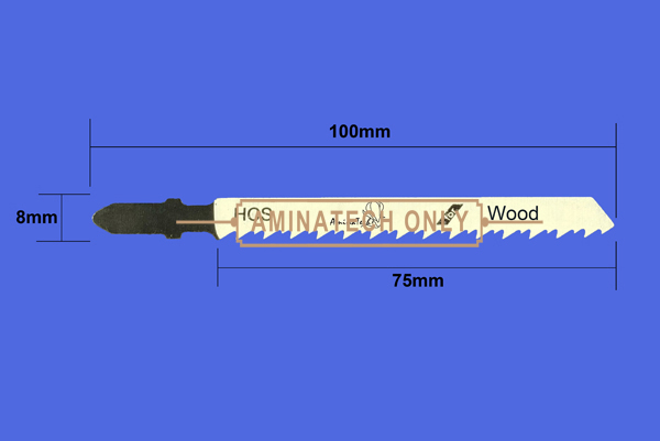 T101B Carbon Jig Saw Blade 